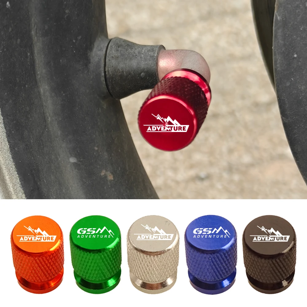 2PCS Motorcycle Valve Cap For BMW ADV Adventure R1200GS R1250GS R 1200 R 1250 GS LC R 1300 GS F 900 800 GS G 310 GS Adventure
