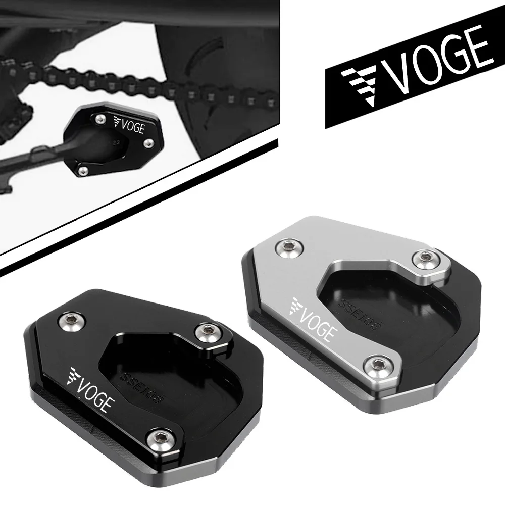 FOR Voge Valico 300 Rally 300 300Rally Rally300 2023 Motorcycle Accessory Kickstand Side Stand Enlarger Extension Pad 2024 2025