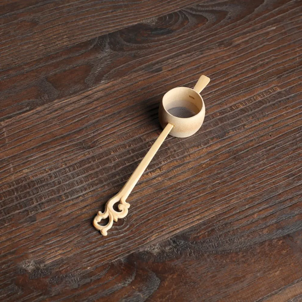 Odorless Not Easily Deformed Bamboo Practicality Retro Durable Tea Set Tea Strainer Handmade Tea Leak Tea Leak