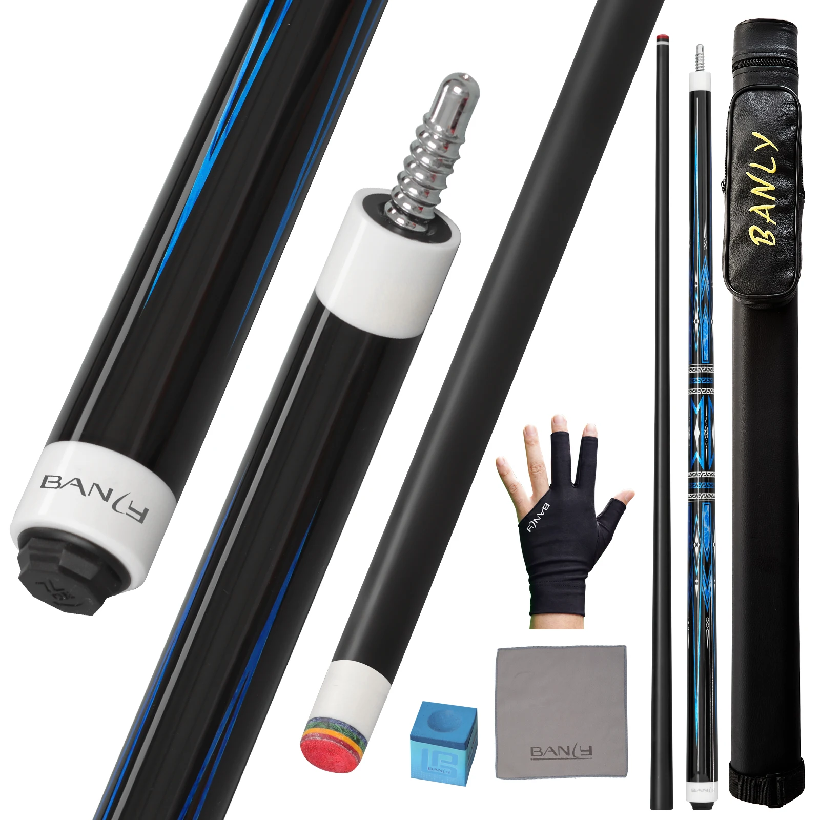 Banly APEX Pool Cue Stick 58