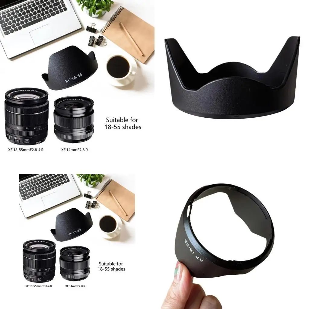 

31BA Lens Protector Cover Precise Lens Hood for For XF18 55mm Clearer
