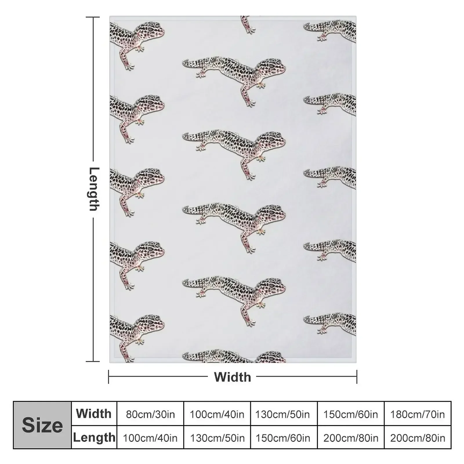 Leopard gecko Throw Blanket For Baby Luxury Luxury Designer sofa bed Blankets