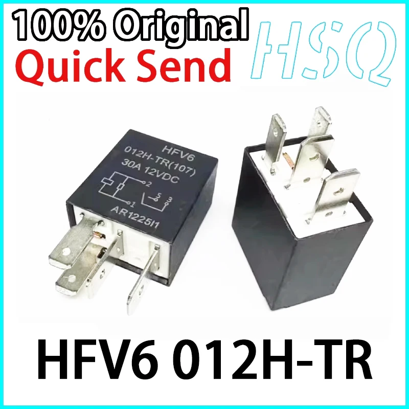 1PCS Spot HFV6 012H-TR 12V 4-pin 30A Automotive Relay