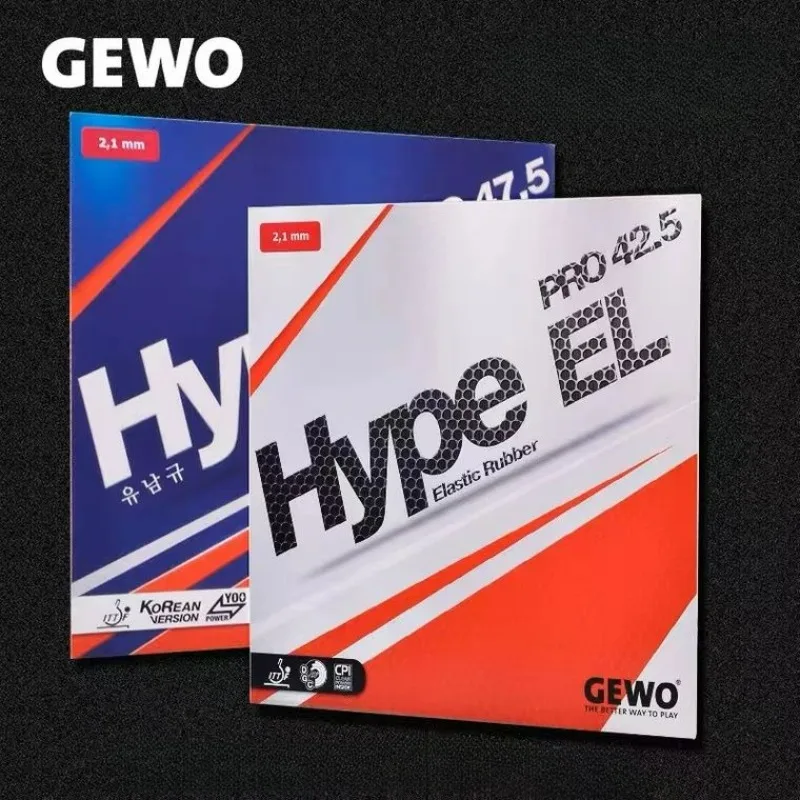 

GEWO HYPE KR/EL Laminated Table Tennis Rubber