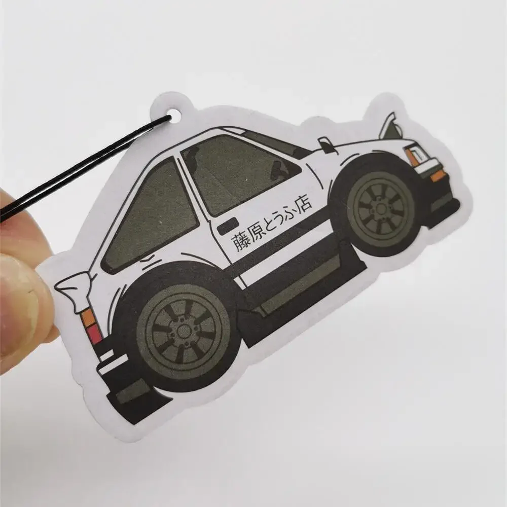 New Design AE86 Car Air Freshener Hanging Auto Truck Rearview Mirror Perfume Pendant Solid Paper JDM Arrow Interior Accessories - Image 6