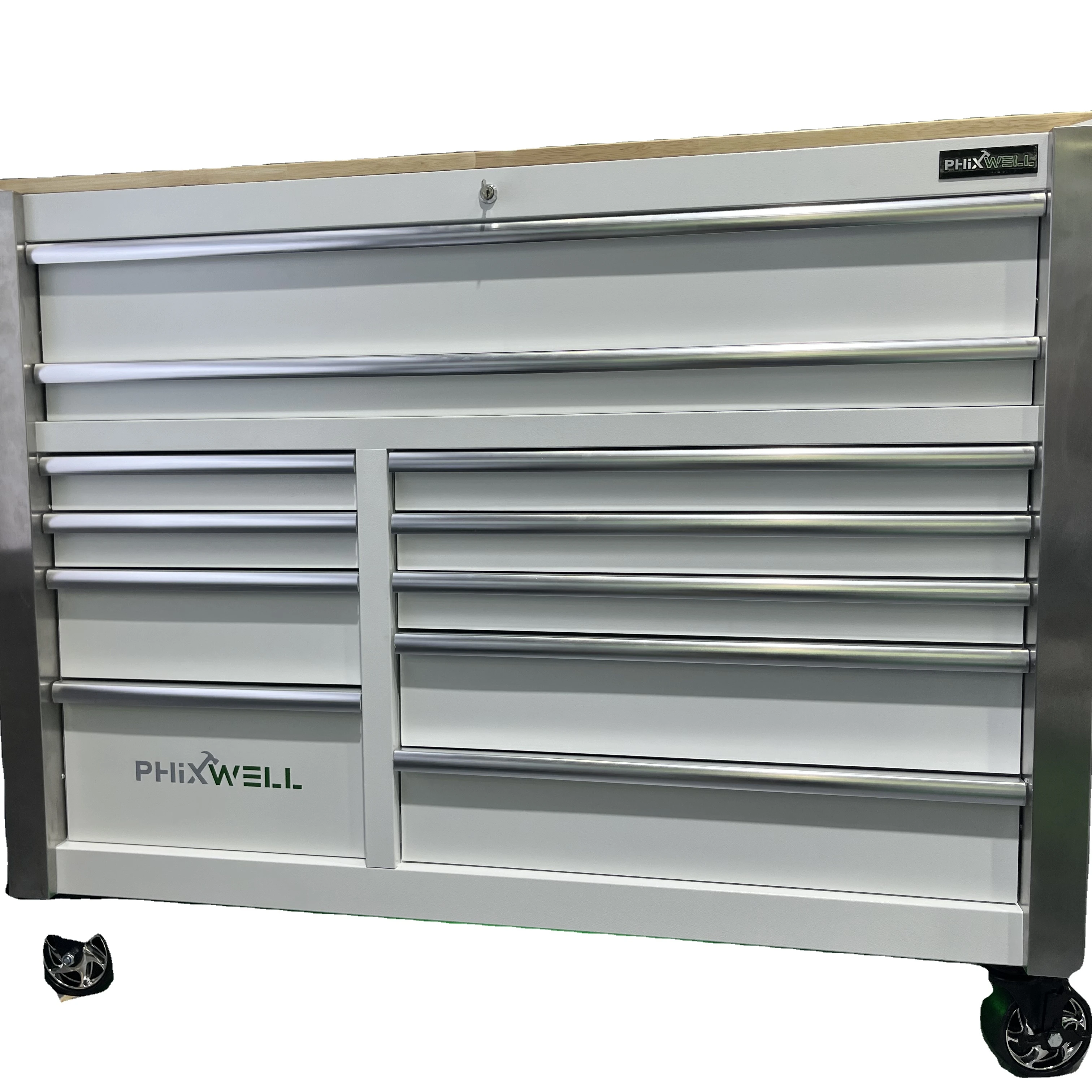 

11 Drawers Jumbo Tool Cabinet With Hand Tools Car Repairing Tool Set