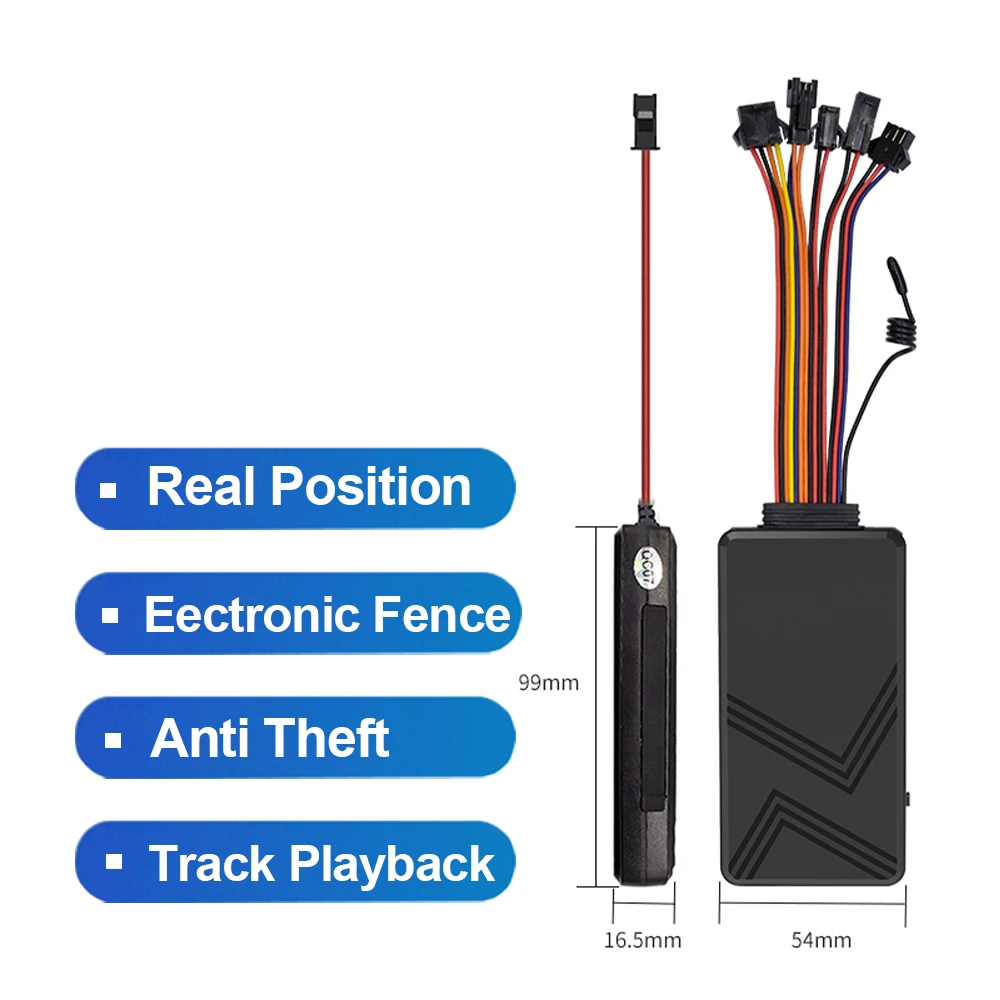 Control Engine Anti-Theft Sos Gps Tracking Device Smart Gps Tracker Locator 4G Full Netcom Vehicle Intelligent Terminal Factory