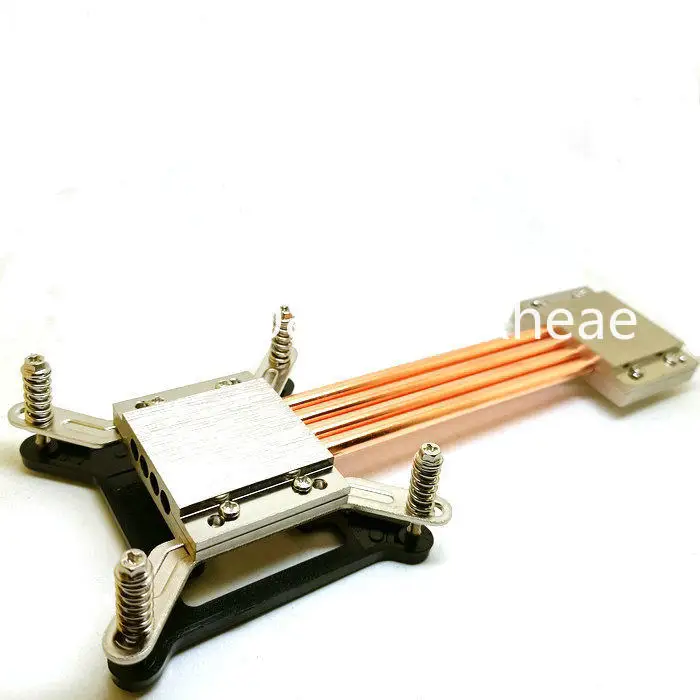 115X/1200 platform CPU with all-aluminum 4 heat pipe DIY heat conduction kit to create a silent computer