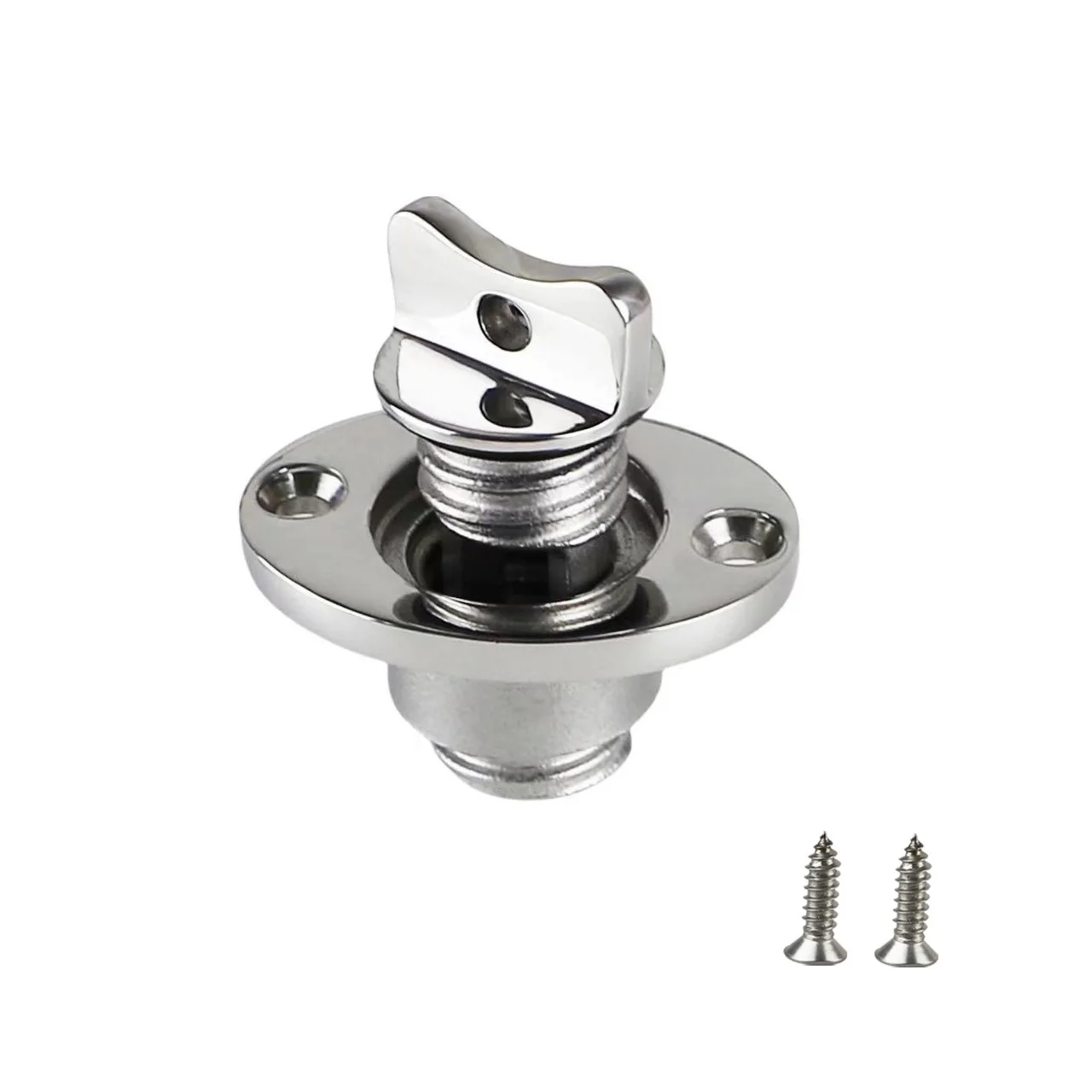 1PC 316 Stainless Steel Water Plug Tail Outlet Drain Boat Silk Plugging Kayak Water Plug Hatge Sewage Vent