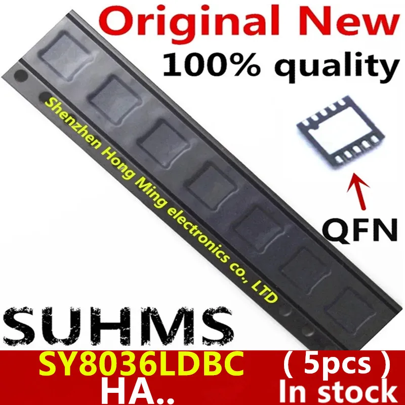 (5piece) 100% New SY8036LDBC SY8036L SY8036 (HA5NA HA1YB HA1XD HA1ZA HA...) QFN-10 Chipset