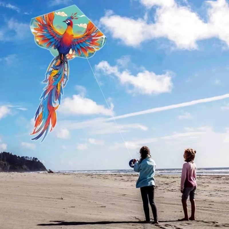 free shipping phoenix kites for adults kites line flying outdoor ripstop nylon Breezemoon enough game flying bird toy papalote