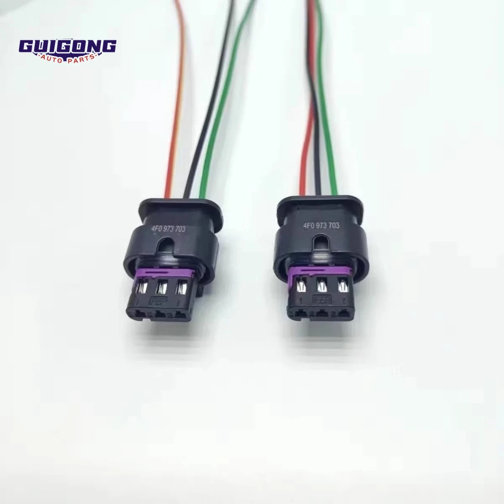 

GUIGONG OEM 4F0 973 703 Camshaft Position Sensor & Parking Radar Connector Harness for Audi A4L/A6L/Q5 TT 2009-2023