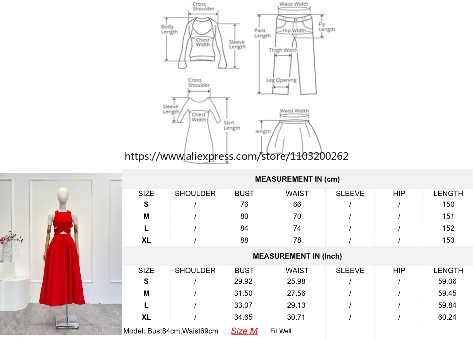 2025 Nova Moda Vermelho Sem Mangas Cortado Vestido Midi Linho de Alta Qualidade