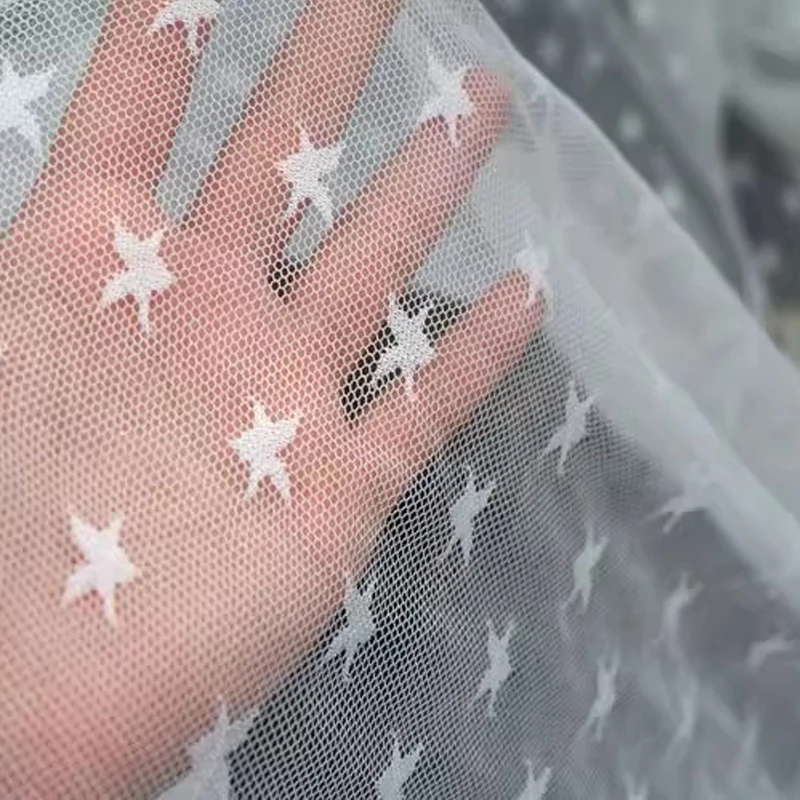 150 سنتيمتر واسعة حساسة ستار مطاطا الدانتيل شبكة النسيج اكسسوارات DIY بها بنفسك الملابس الخياطة الملابس الداخلية طرحة زفاف أقمشة عالية الجودة
