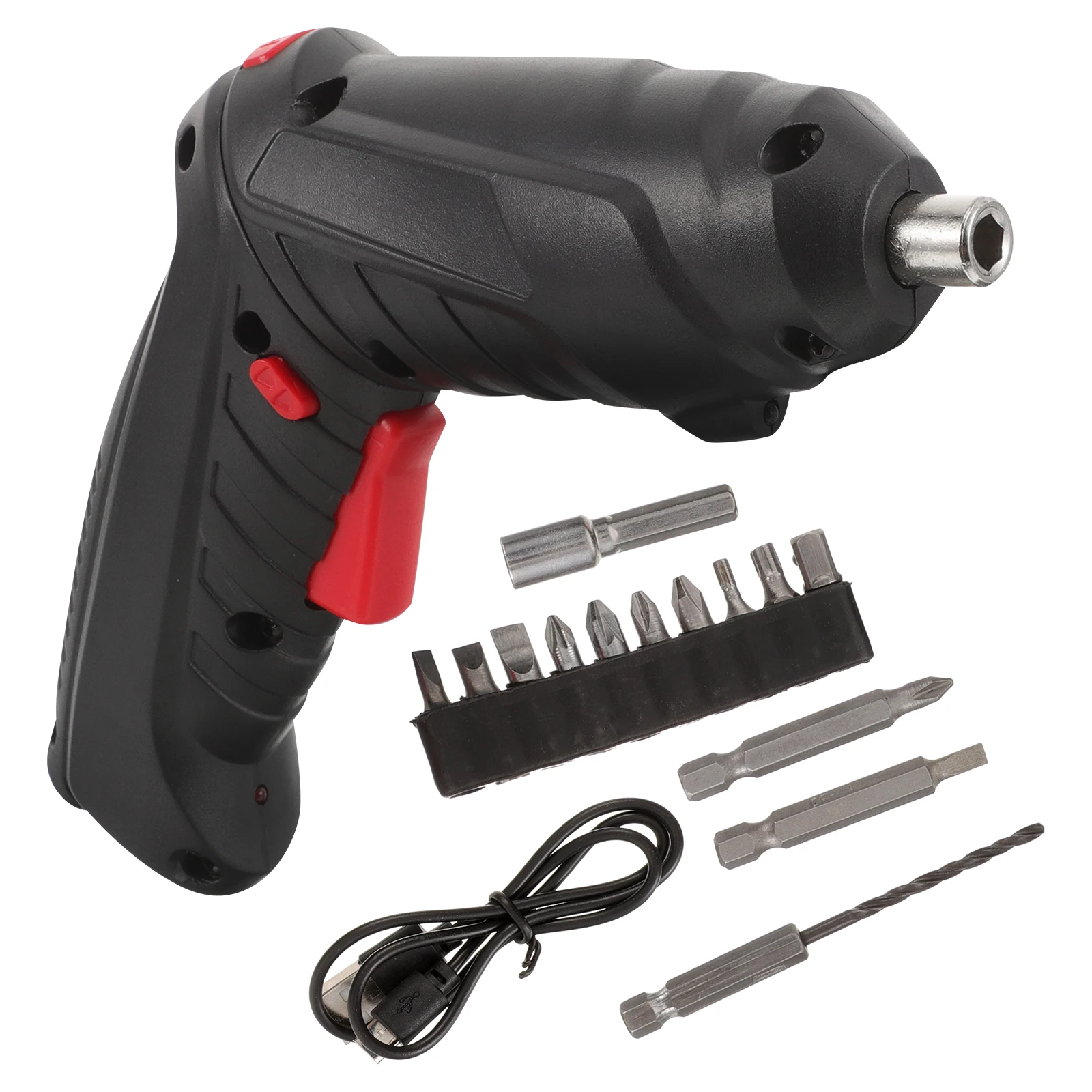 

Rechargeable Screwdriver Drill Hand Held Tool Small Compact Portable DIY Furniture Assembly Toy Repair