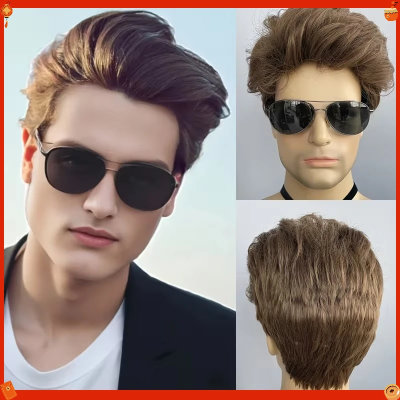 perruque-courte-synthetique-marron-pour-hommes-volume-naturel-filet-rose-resistante-a-la-chaleur-pour-usage-quotidien-cosplay-fete