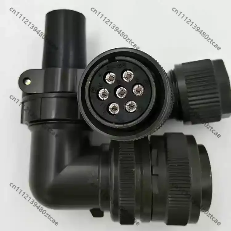 Servo Motor Aviation Encoder Connector CNC Machine Tool Replacement Spare Parts