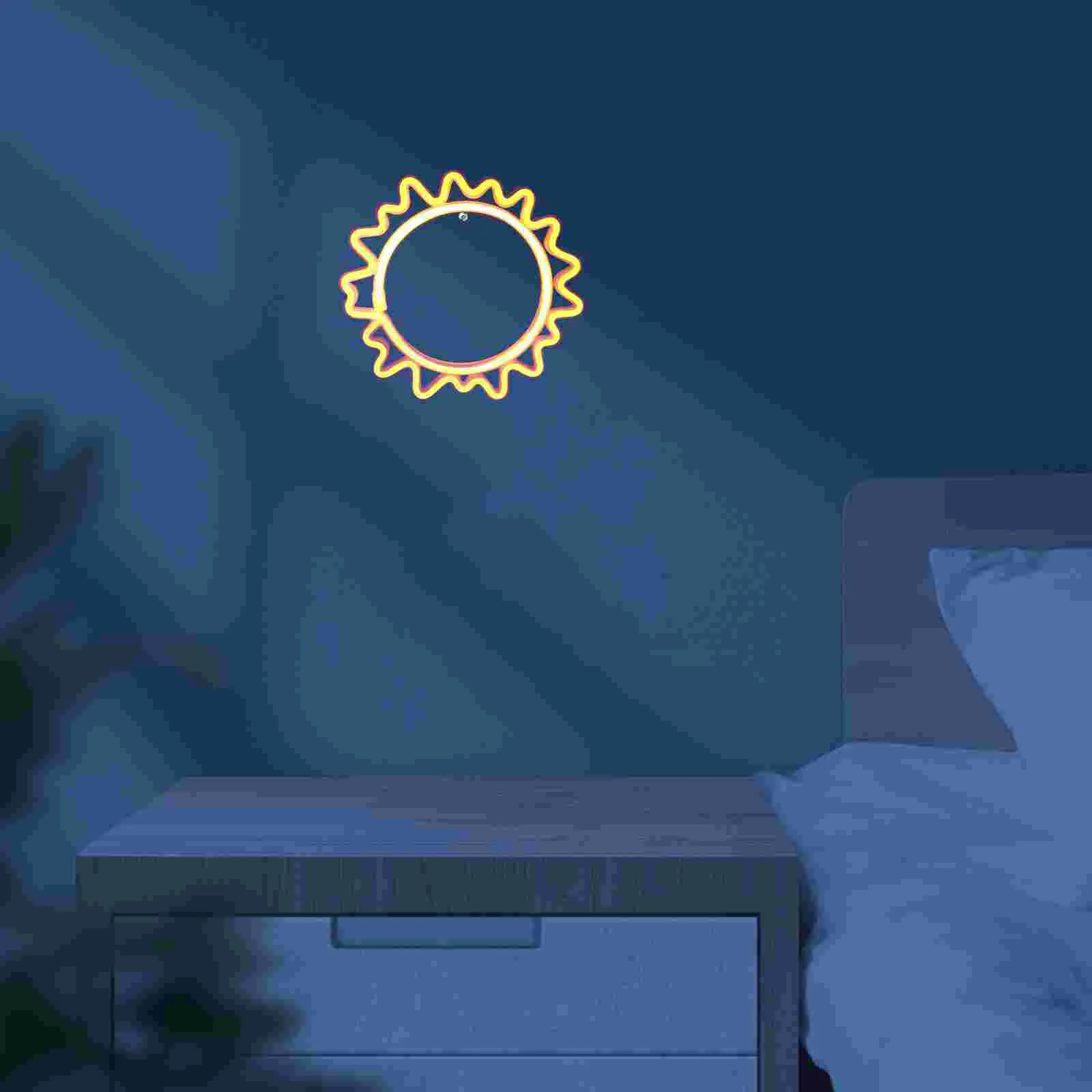 Insegna al neon solare Decorazione per occasioni speciali Appeso LED Cafe Festa del papà Luci regalo Insegne Regali di compleanno per PC per la camera da letto delle donne