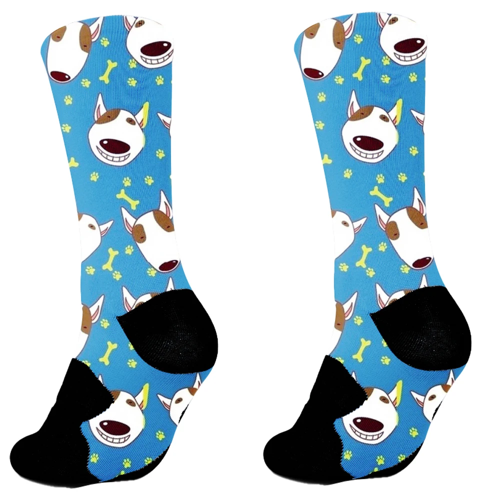 1 Pairs Cartoon Animal Funny Socks Women Men cycling Socks Aesthetic Printing Summer Short Sports Socks Cotton