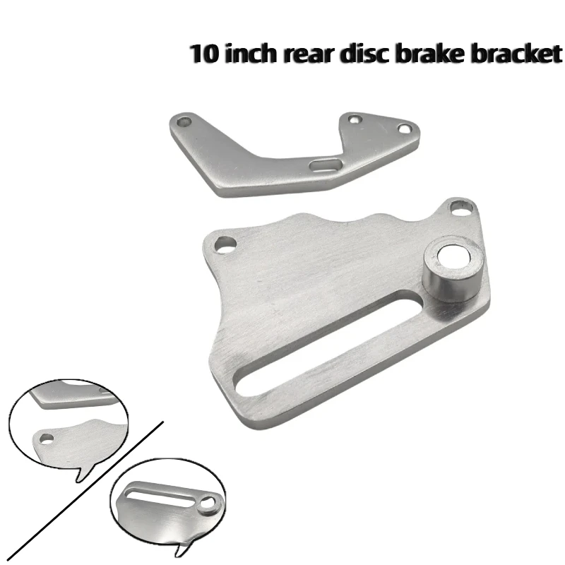 For Off-road motorcycle Bike Motorcycle Modified After The Disc Brakes CNC Aluminum Brake Bracket