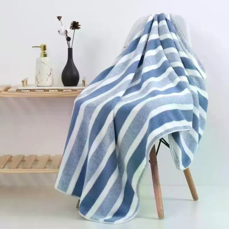 2Pcs Towels With Strong Water Absorption Quick Drying No Shedding For Home, Beach, And Face