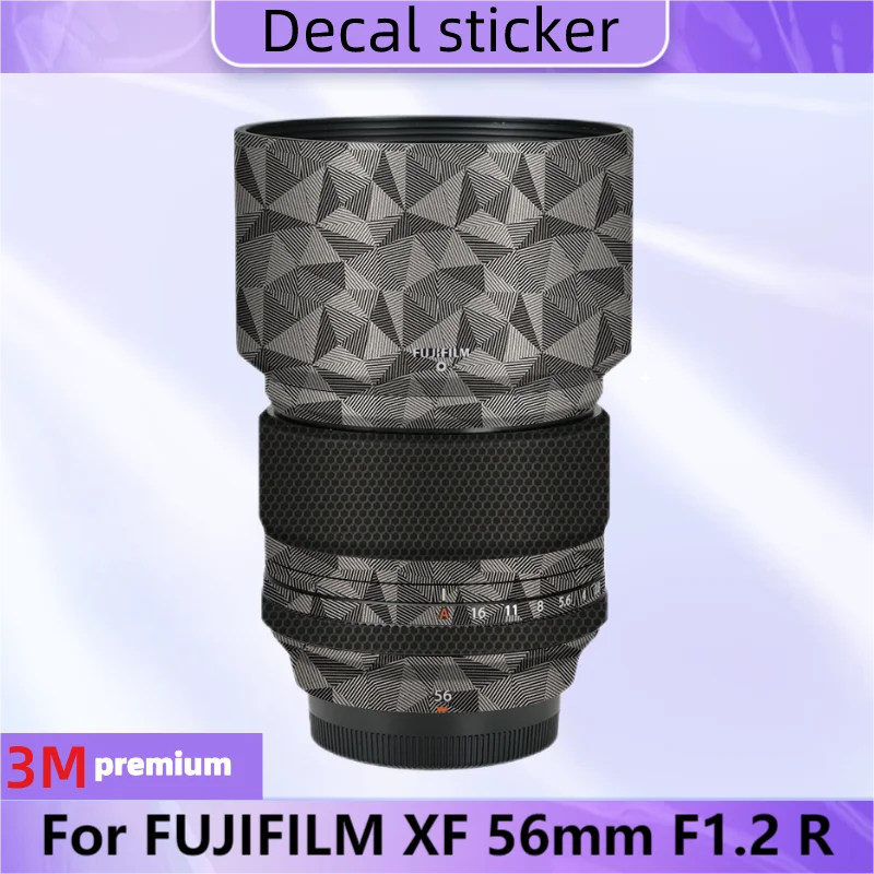 

For FUJIFILM XF 56mm F1.2 R Lens Sticker Protective Skin Decal Vinyl Wrap Film Anti-Scratch Protector Coat XF56 F1.2R