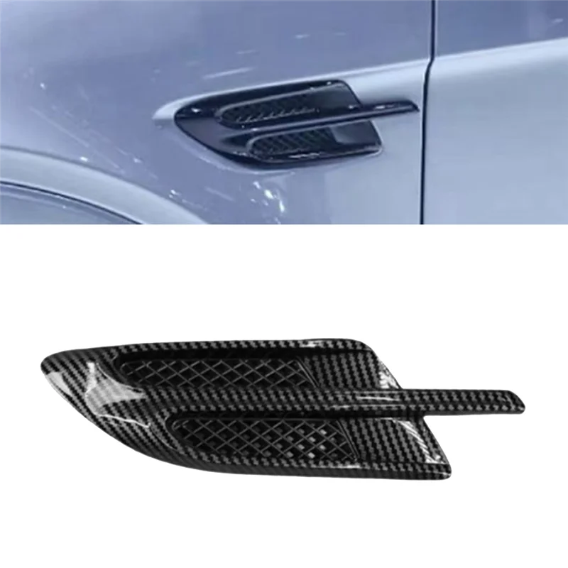 

AS57-Car Side Fender Air Vent Grille Fender Cooling Air Grille Cover For Bentley Bentayga 2016-2020