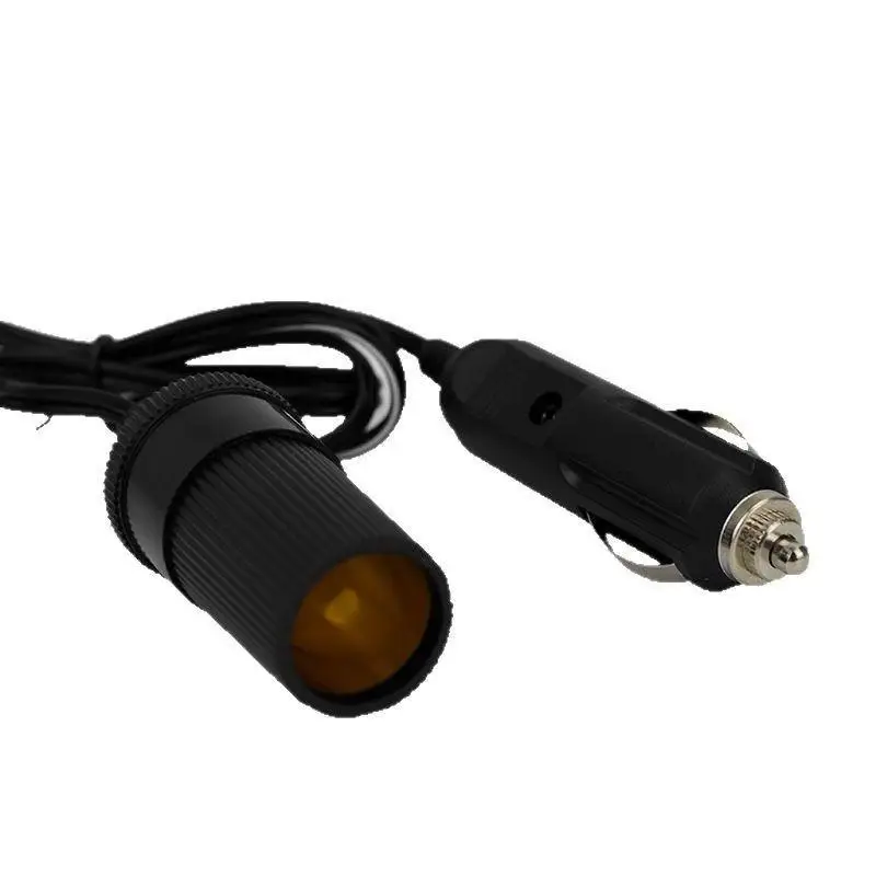 【CMO】Cigarette Lighter Extension Cable Adapter Replacement Parts Durable Professional Wear Resistant Accessories 1/2/3/5M 12V