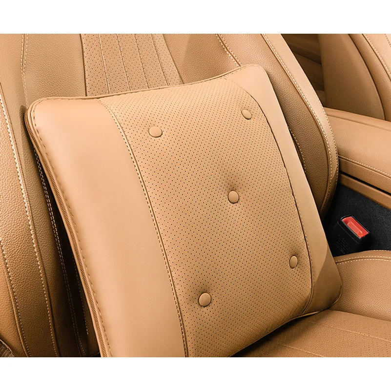 High-End Car Pillow Blanket Air Conditioned Nap Tool Multifunctional Cushion Backrest Cover Auto Accessories Four Seasons Uni...