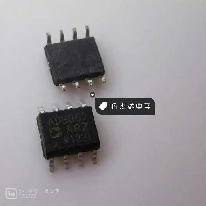 

30pcs original new 30pcs original new IC integrated circuit AD8062AR SOP8 dual amplifier 300MHz rail-to-rail output