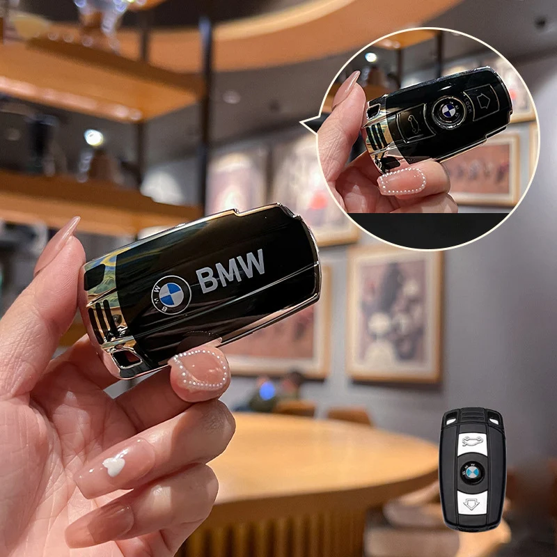 Fashion TPU Car Smart Remote Key Case Cover Shell For BMW E60 E61 E70 E81 E87 E90 E91 E92 X1 X5 X3 1 3 5 6 Series Z4 Accessories view 3