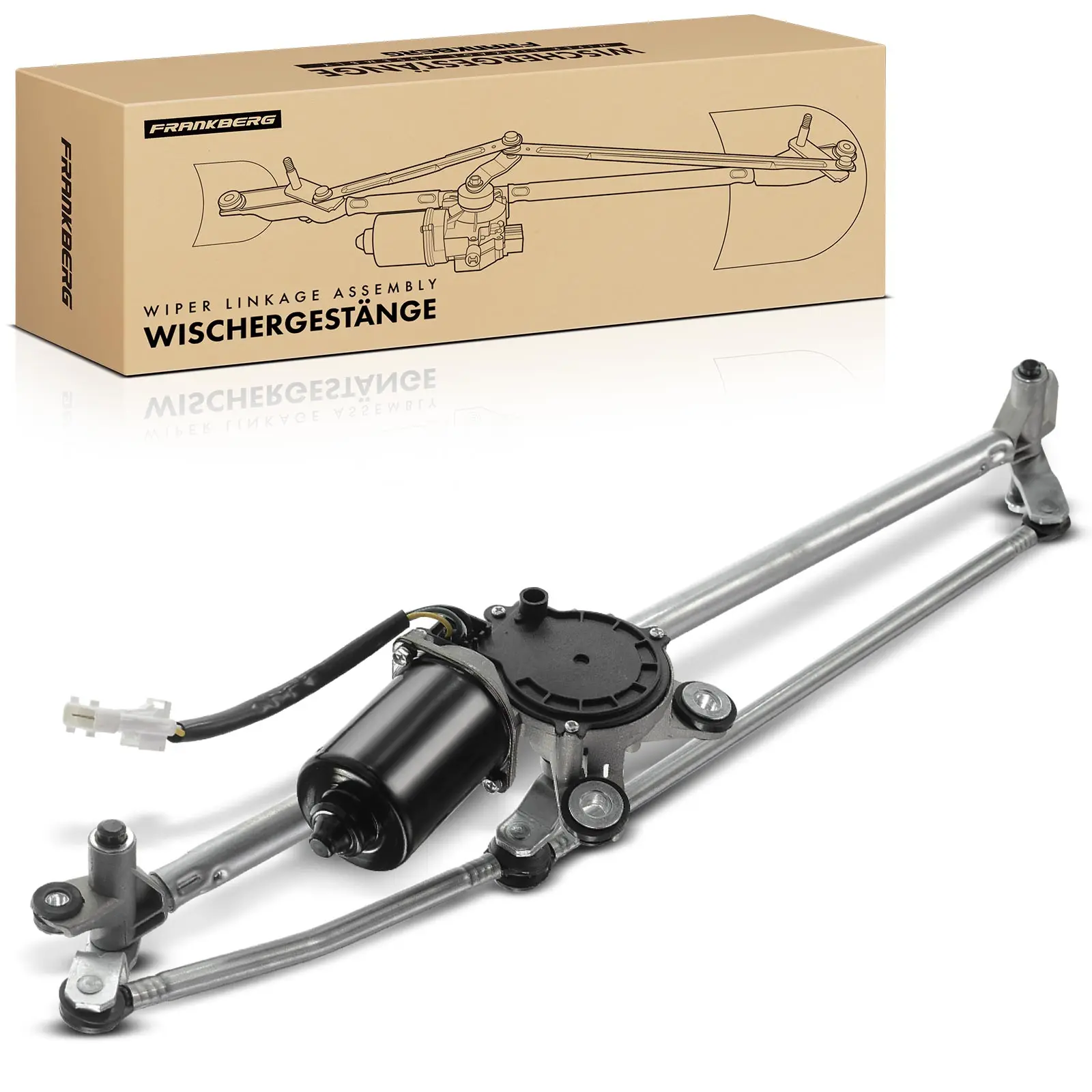 Frankberg 1x ruitenwisserarm Schijfwisser voorzijde voor Saab 9-3 Cabriolet Kombi YS3F 2002-2015 12755304 12757154