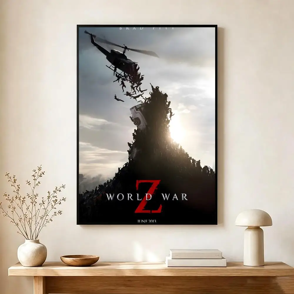 intense movie W-World War Z Poster Modern Home Decoration Interior Design & Contemporary Wall Art Collection