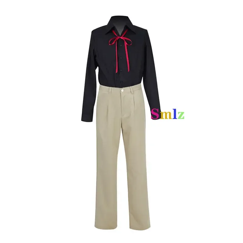 Anime Bungo Stray Dogs Cosplay Costume Set para Homens e Mulheres, Trajes de Halloween, Colete, Calças, Perucas, Kunikida, Doppo