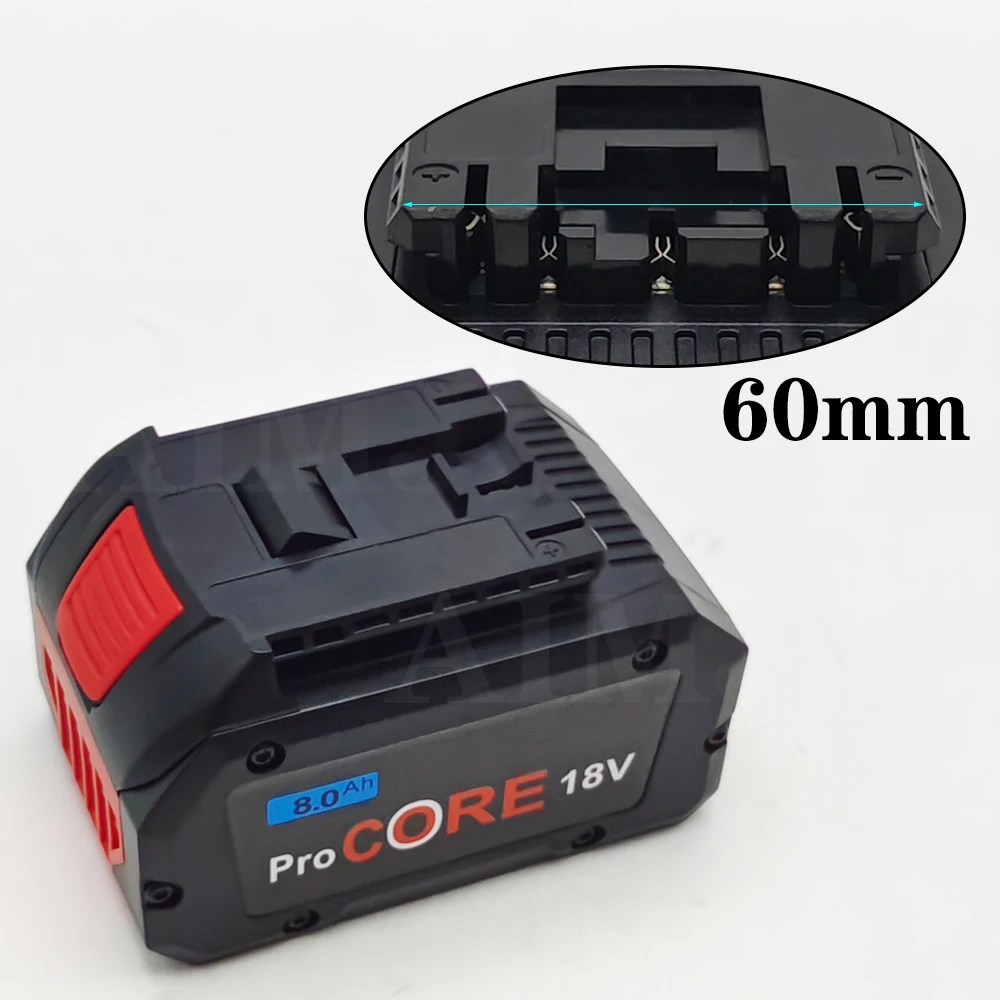 21700 نموذج أداة السلطة بطارية ProCORE 18 فولت ليثيوم أيون 8AH المهنية تبديل البطارية لبوش BAT609 BAT618 مع BMS