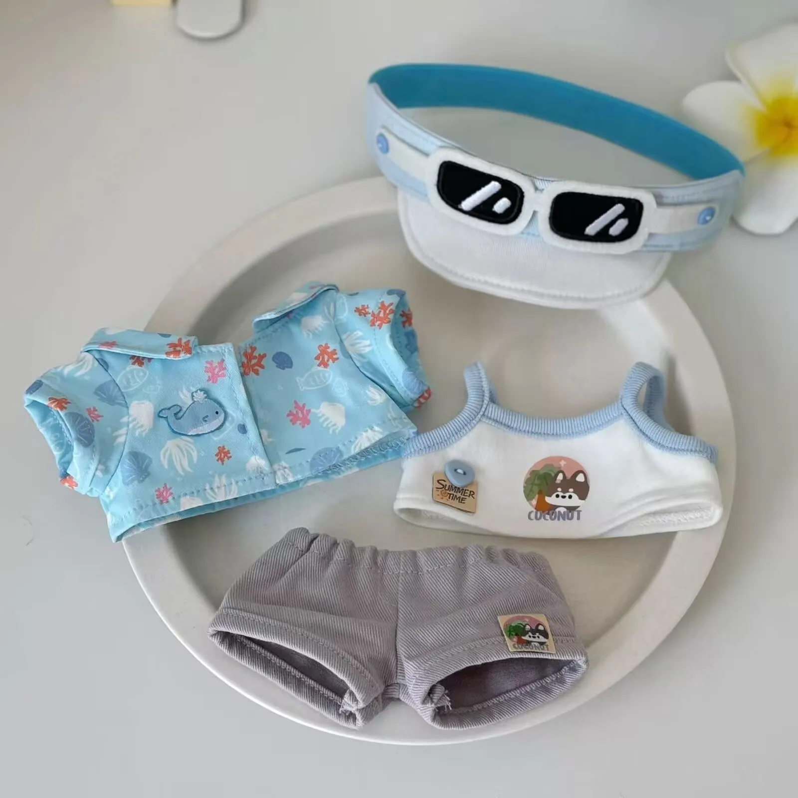 

Детское платье 20 см, хлопковая кукла Coconut Unknown Island, милый комплект для замены одежды, кукла-одевалка, без атрибутов