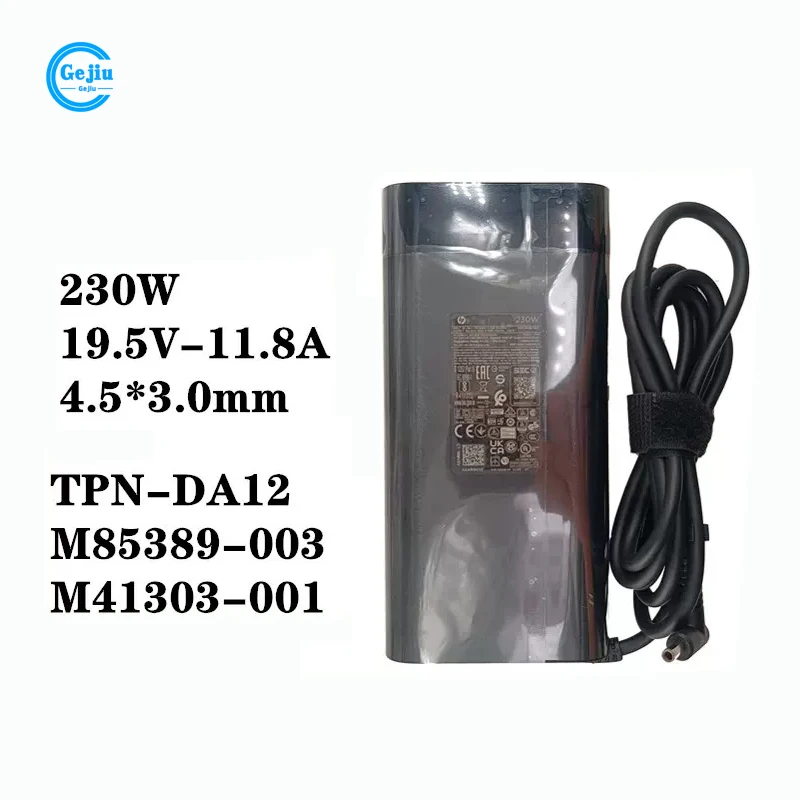 

NEW ORIGINAL Laptop Power Adapter for HP Z2 G4 6UY29PA OMEN Victus 6 7 8plus 9 230W TPN-DA12 M85389-003 M41303-001