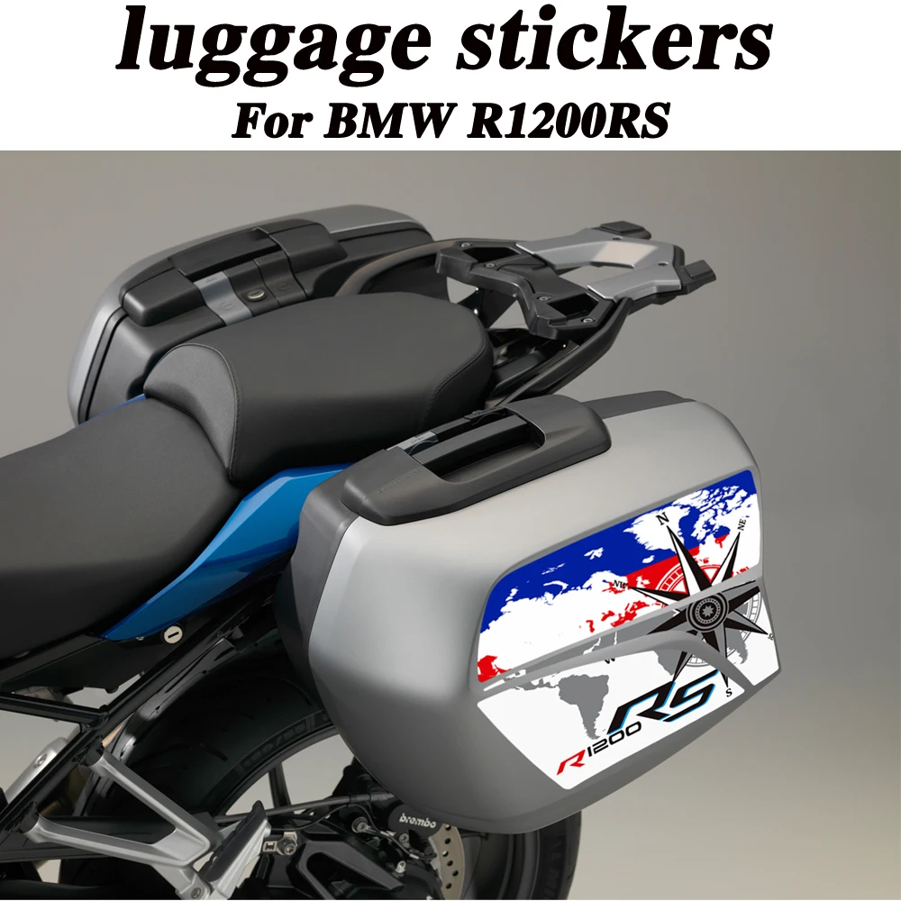 

2015 2016 2017 2018 2019 2020 2021 Stickers Decals Emblem Logo Trunk Luggage Panniers Cases For BMW R1200RS R 1200 RS R1200