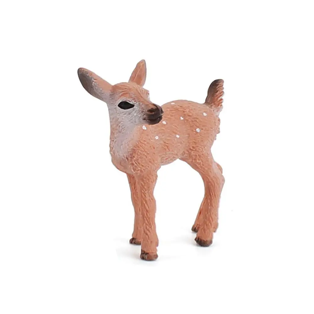 New Cake Toppers Fox Artificial Home Decor Miniature  Animals Figures