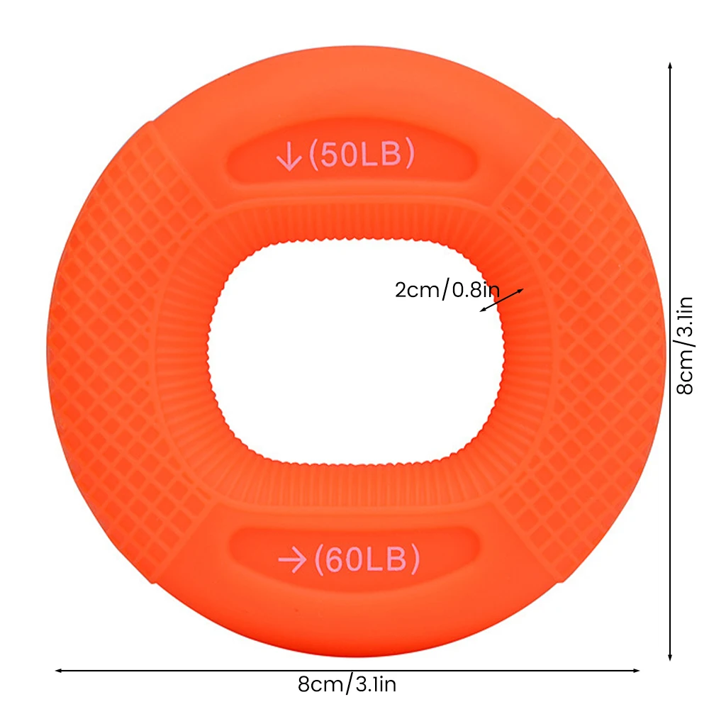 مدرب قوة اليد سيليكون المعصم الساعد قبضة اليد حلقة صغيرة محمولة مدرب الاصبع تجريب الرياضيين اللياقة البدنية العضلات