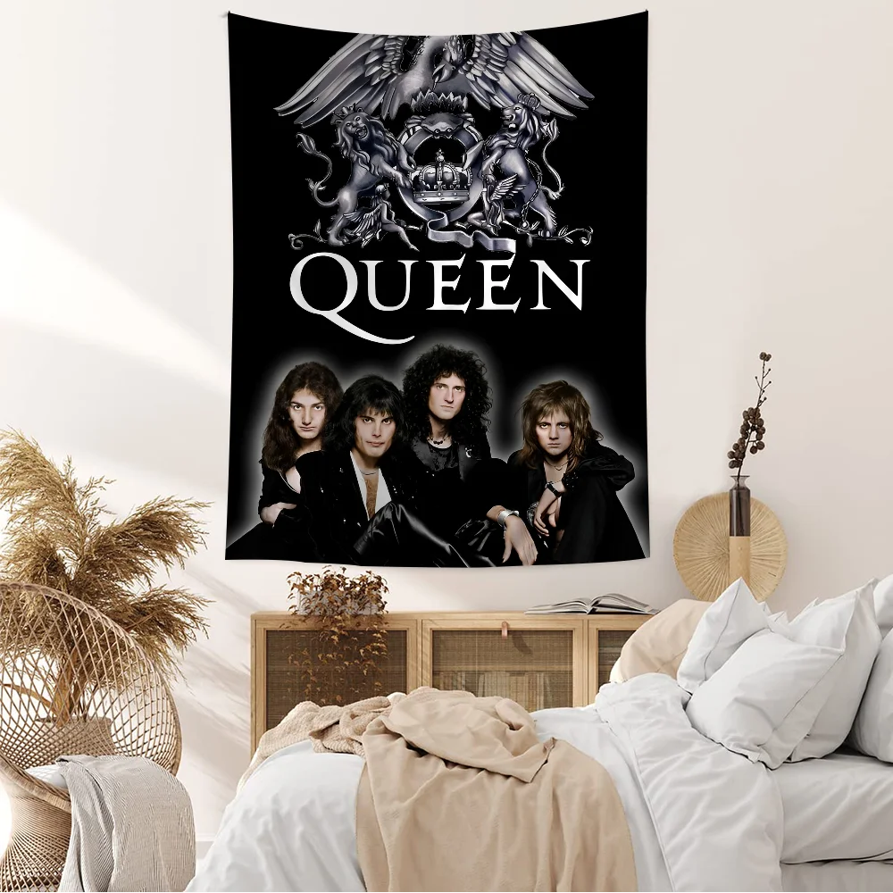 ملكة كرتون نسيج معلق على الحائط ، فن الخيال العلمي ، ديكور المنزل