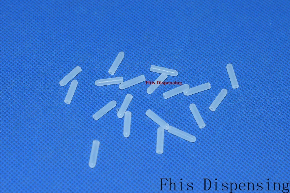 แพ็ค50ซิลิโคนหมวก ID 0.89Mm OD 3.43มม.ความยาว12.7Mm 20G Dispensing เข็ม