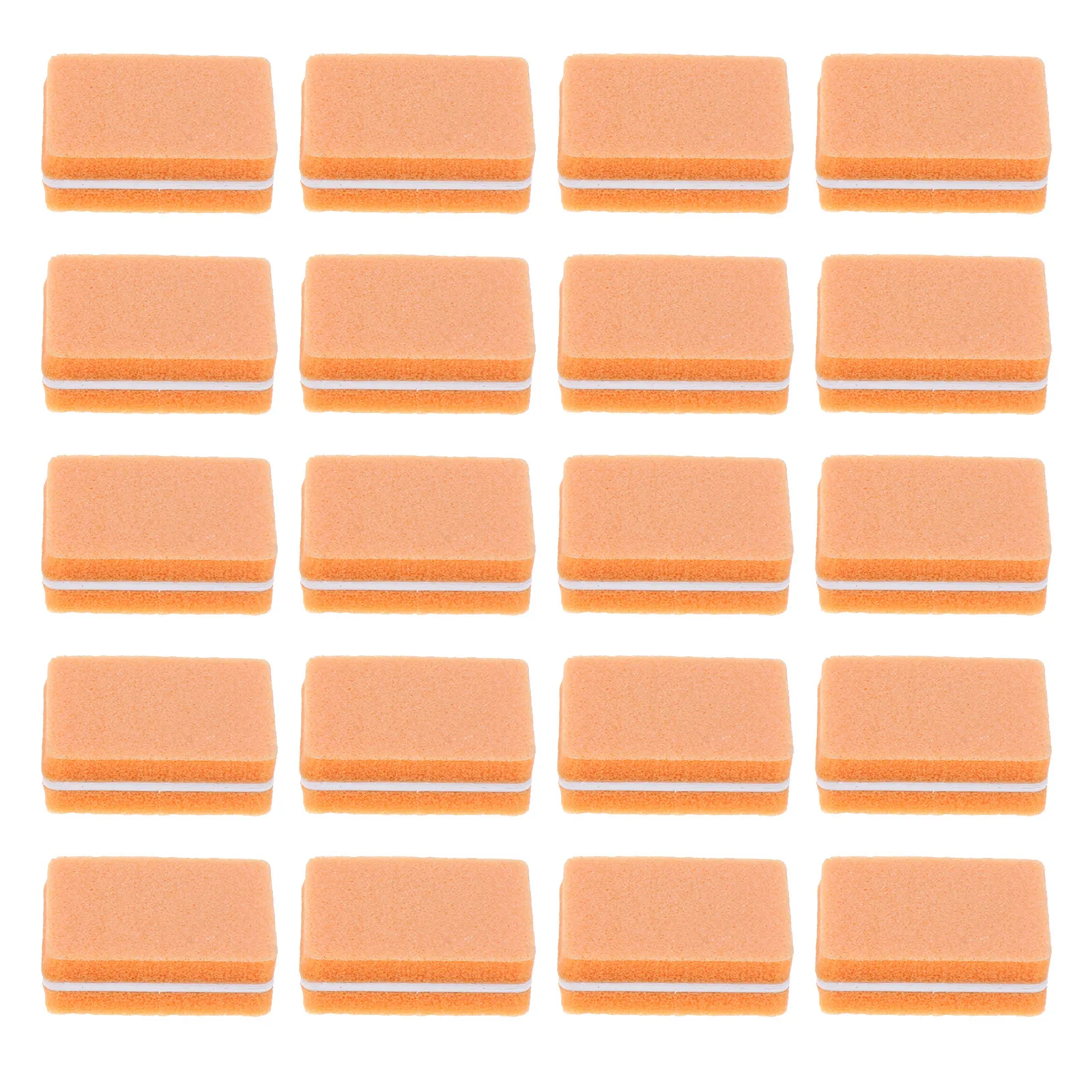 

50 шт. мини-блоков-губок для маникюра и педикюра, для акриловых и накладных ногтей, для гладкой полировки, шлифовки, придания формы, подготовки к нанесению лака, для нейл-арта