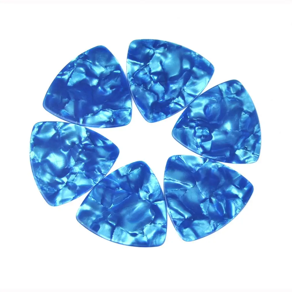 

10pcs Triangle Instruments 0.46mm Guitar Pick Plectrum Celluloid Guitar Accessories