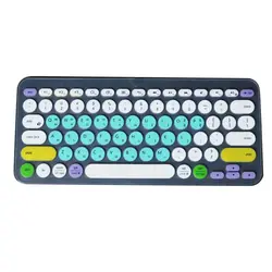 Cover per tastiera coreana in TPU pellicola protettiva trasparente resistente all'usura per tastiera portatile resistente alla polvere per Logitech k380