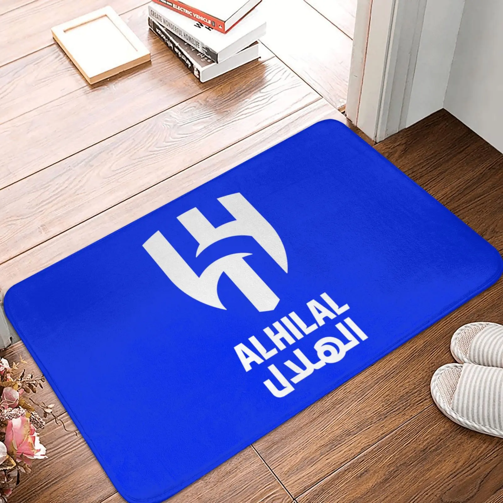 

Al Hilal Riyadh Anti Slip Mat Saudi Home Door Memory Foam Floor Carpet Fleece Super Absorbent Kitchen Bathroom Living Room Rug