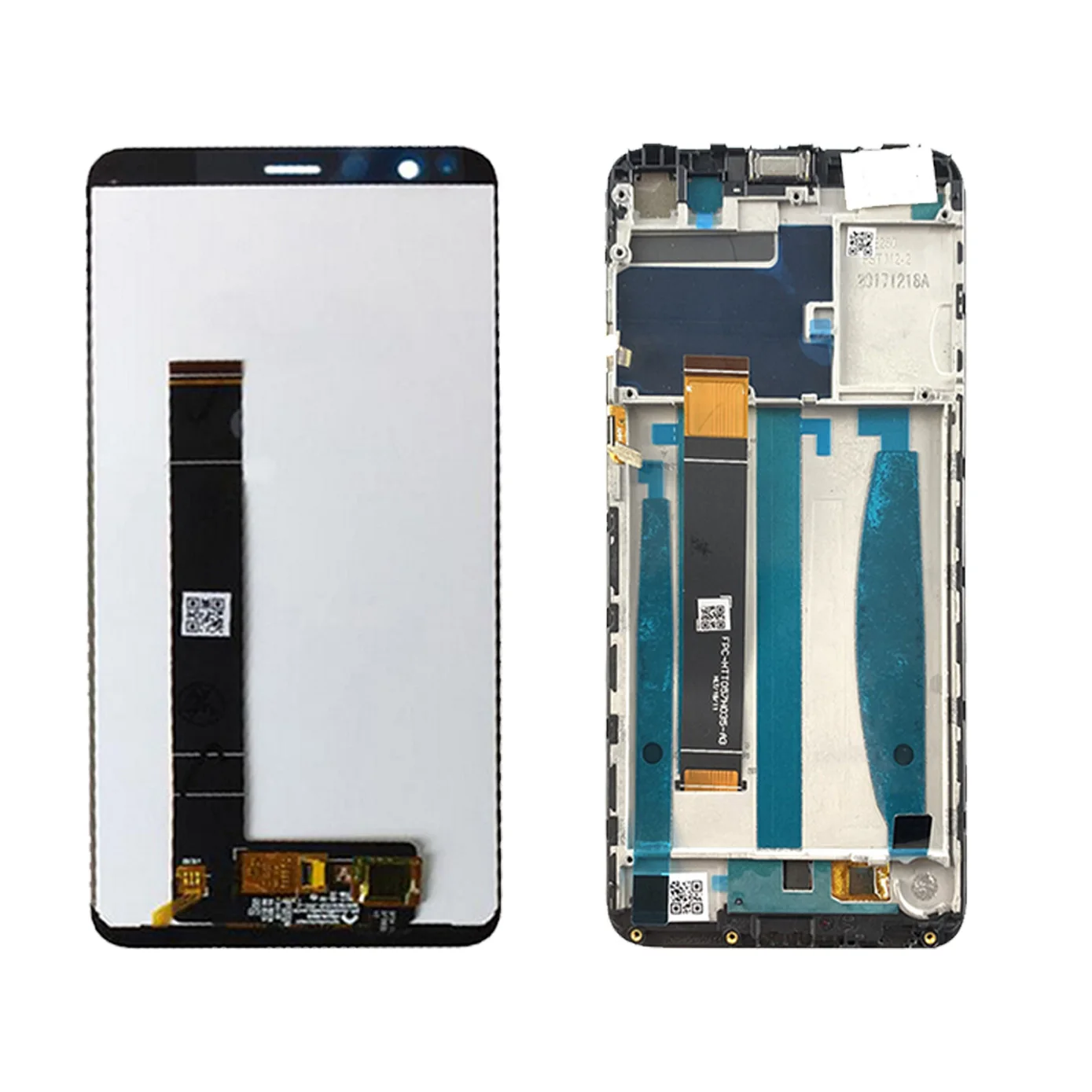 Original For ASUS ZenFone Max Plus M1 ZB570TL X018DC X018D LCD Display Touch Screen Digitizer Sensor Glass Assembly with Frame