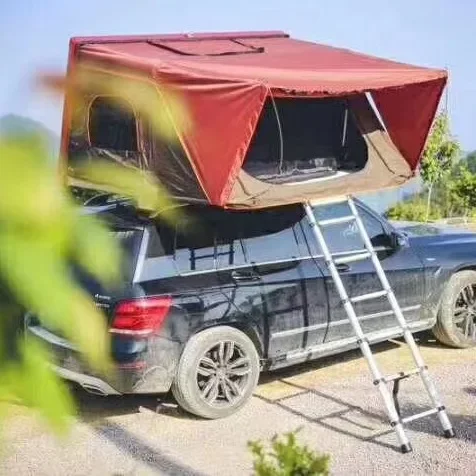

A for 2024 4x4 Large Automatic 4 Person SUV Car Camping Hard Shell Roof Top Tent