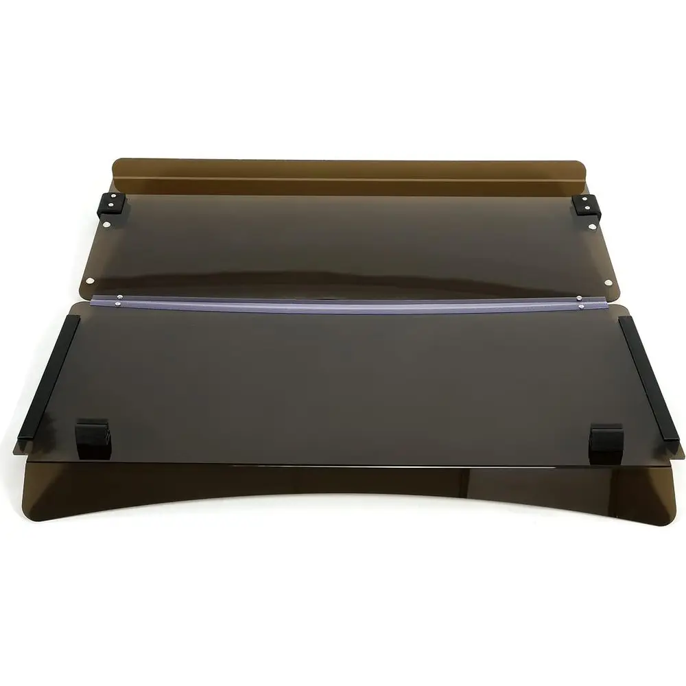 

olding Gol Cart ront Windshield Compatible with 2021 2022 EZGO ExprS4 L4 old Up Down Windsn (Tinted)