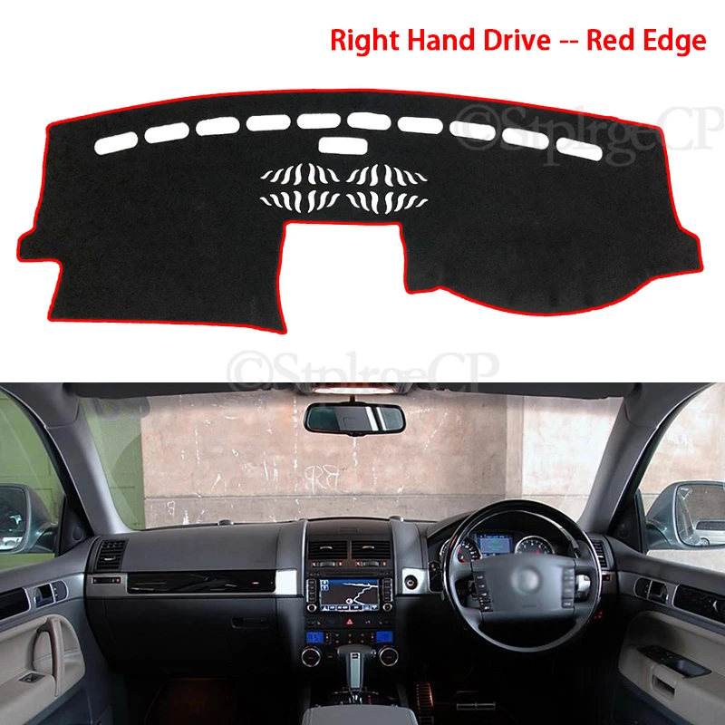 Anti-Slip Mat Dashboard Cover Pad Sunshade Dashmat Carpet Accessories 2004 2005 2006 2008 for Volkswagen VW Touareg 2002~2010 7L